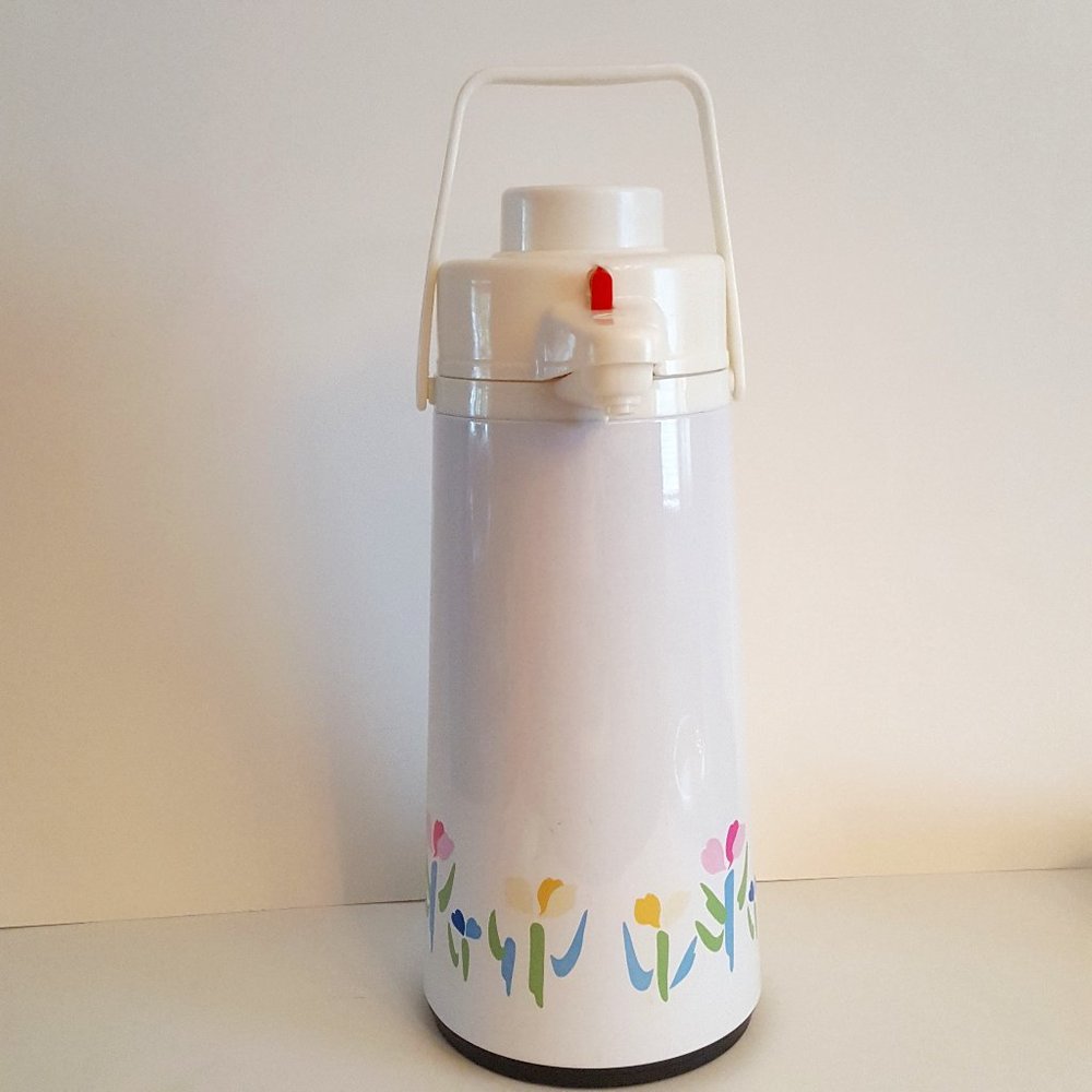 Beverage Dispenser Manual Pump Pot Vintage Studio Nova Fresh Mint